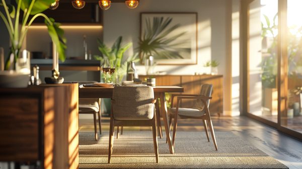 Ensemble table chaise déco: créez l'espace parfait chez vous