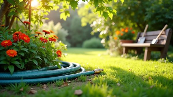 Pourquoi un enrouleur de tuyau d'arrosage transforme votre jardinage