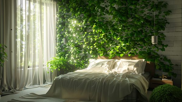 Transformez votre chambre avec du faux lierre artificiel